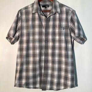RipZone - Mens Plaid Shirt.  Size L
